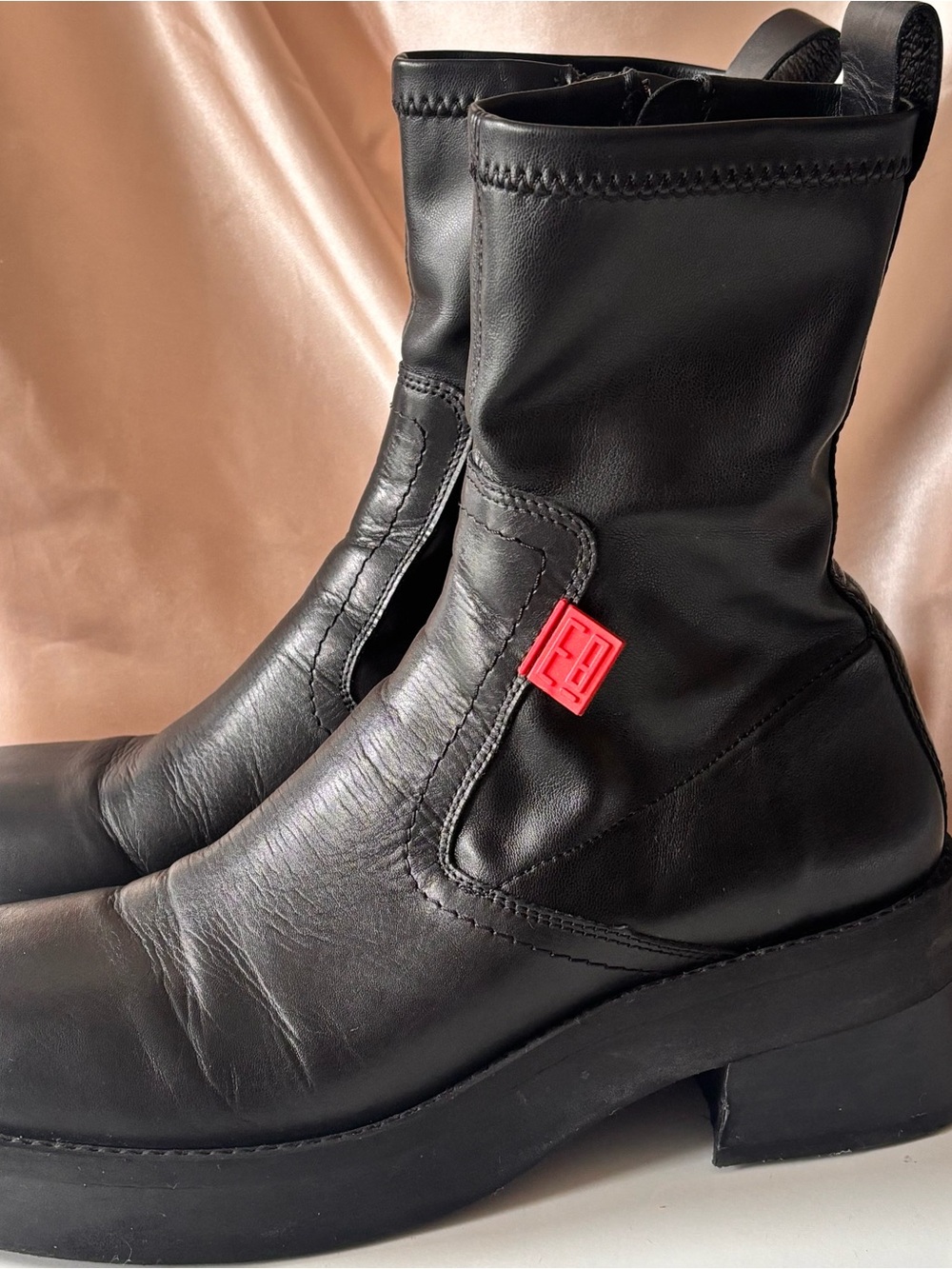 Miista Oliana Leather Boots size 8.5 - Picture 6 of 14